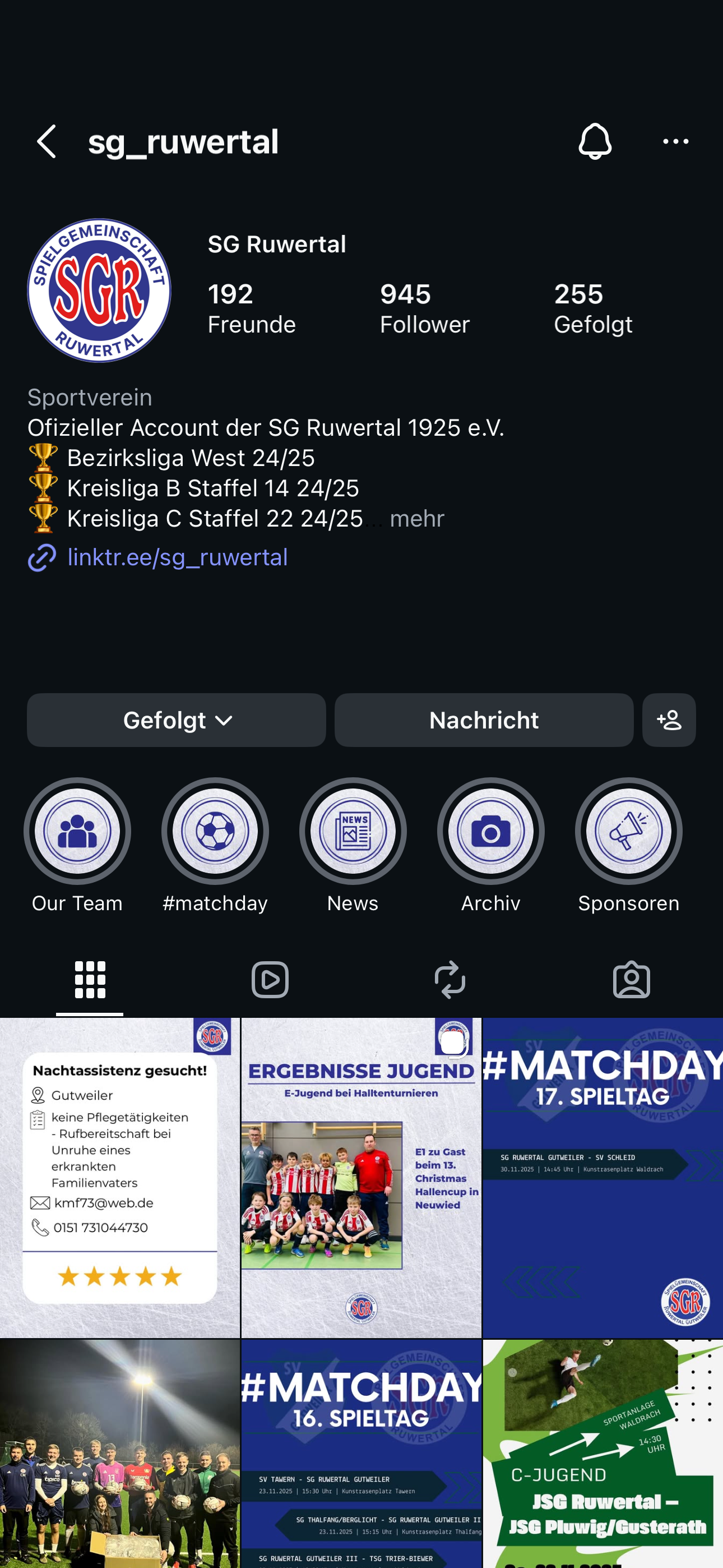 Instagram Feed Vorschau